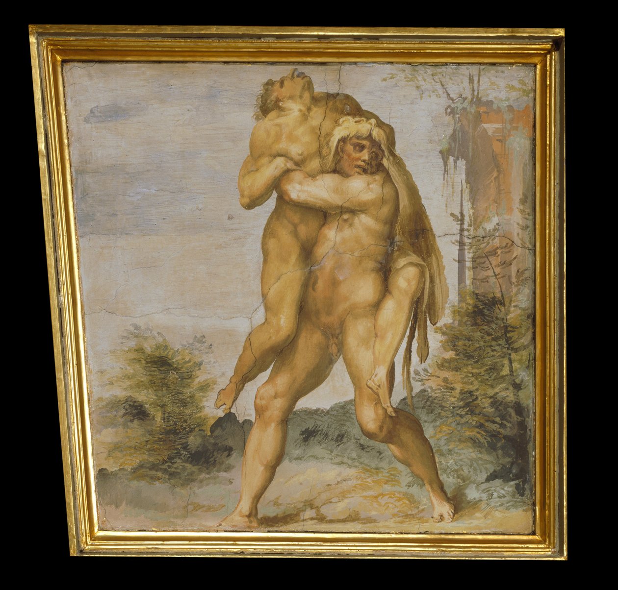 Hercule étouffe Antée - Marco Marchetti from Faenza