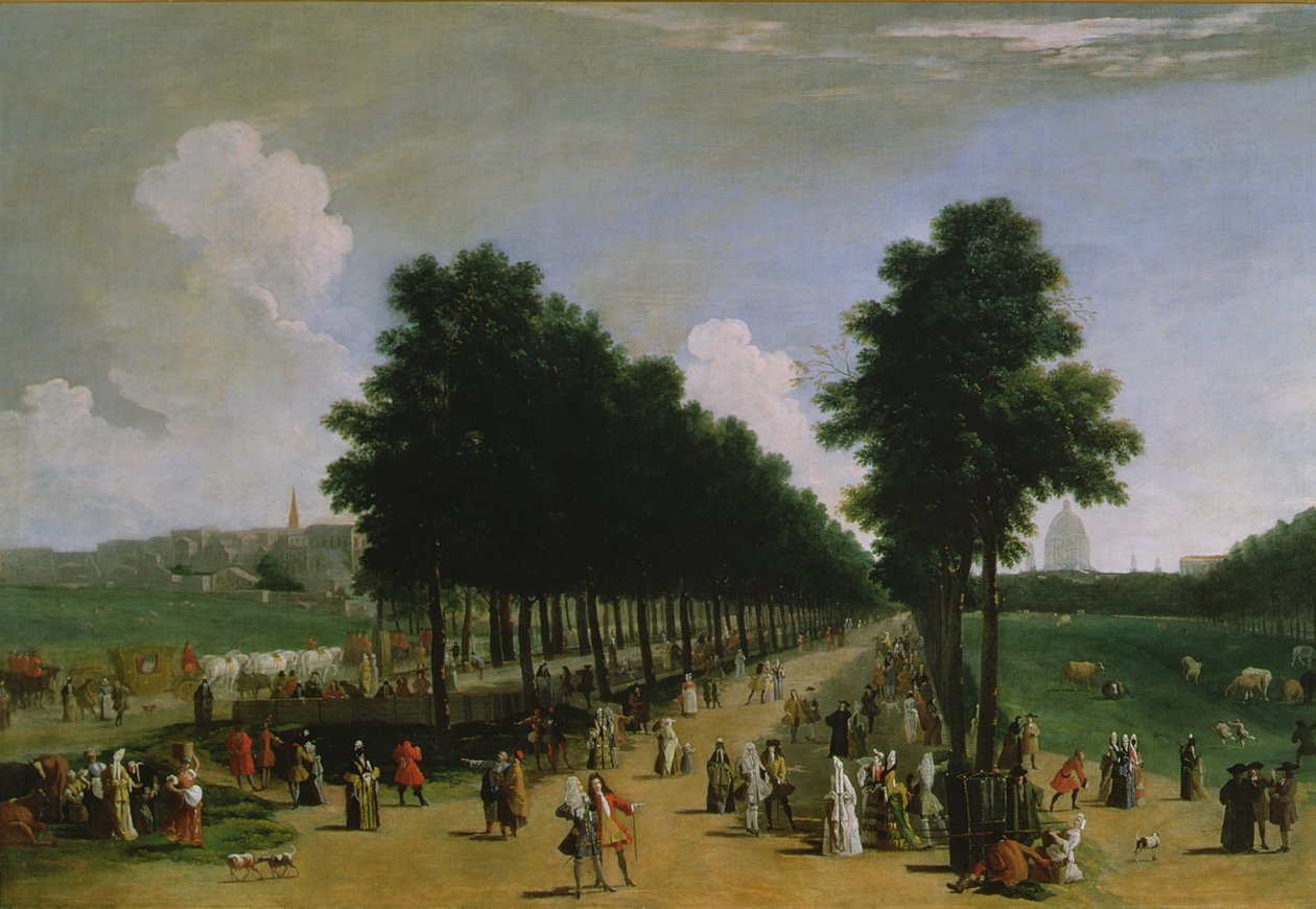 Vue du Mall et du parc St. James - Marco Ricci