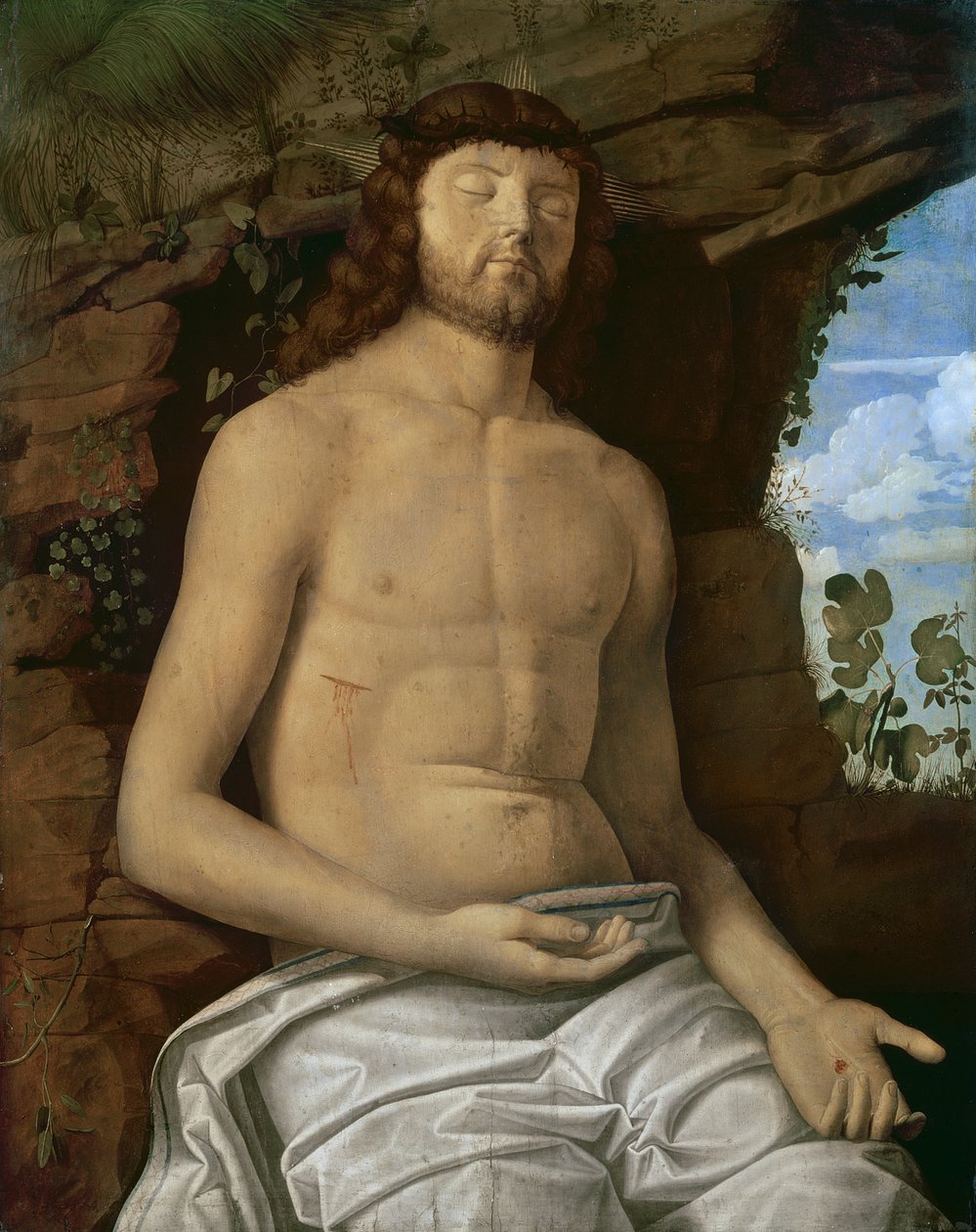 Le Christ mort, vers 1510 - Marco Basaiti