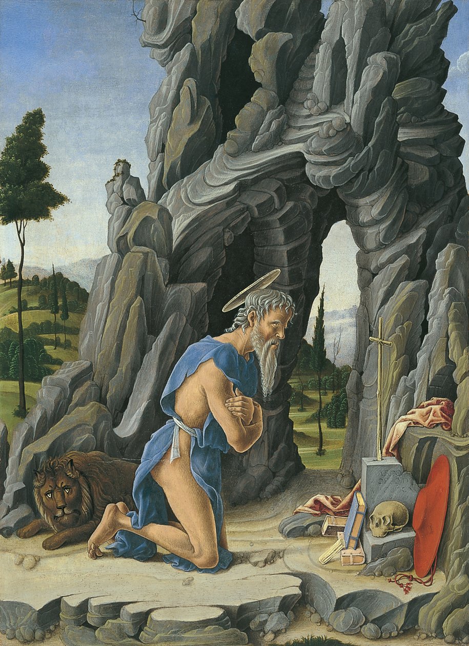 Saint Jérôme dans le désert - Marco Zoppo