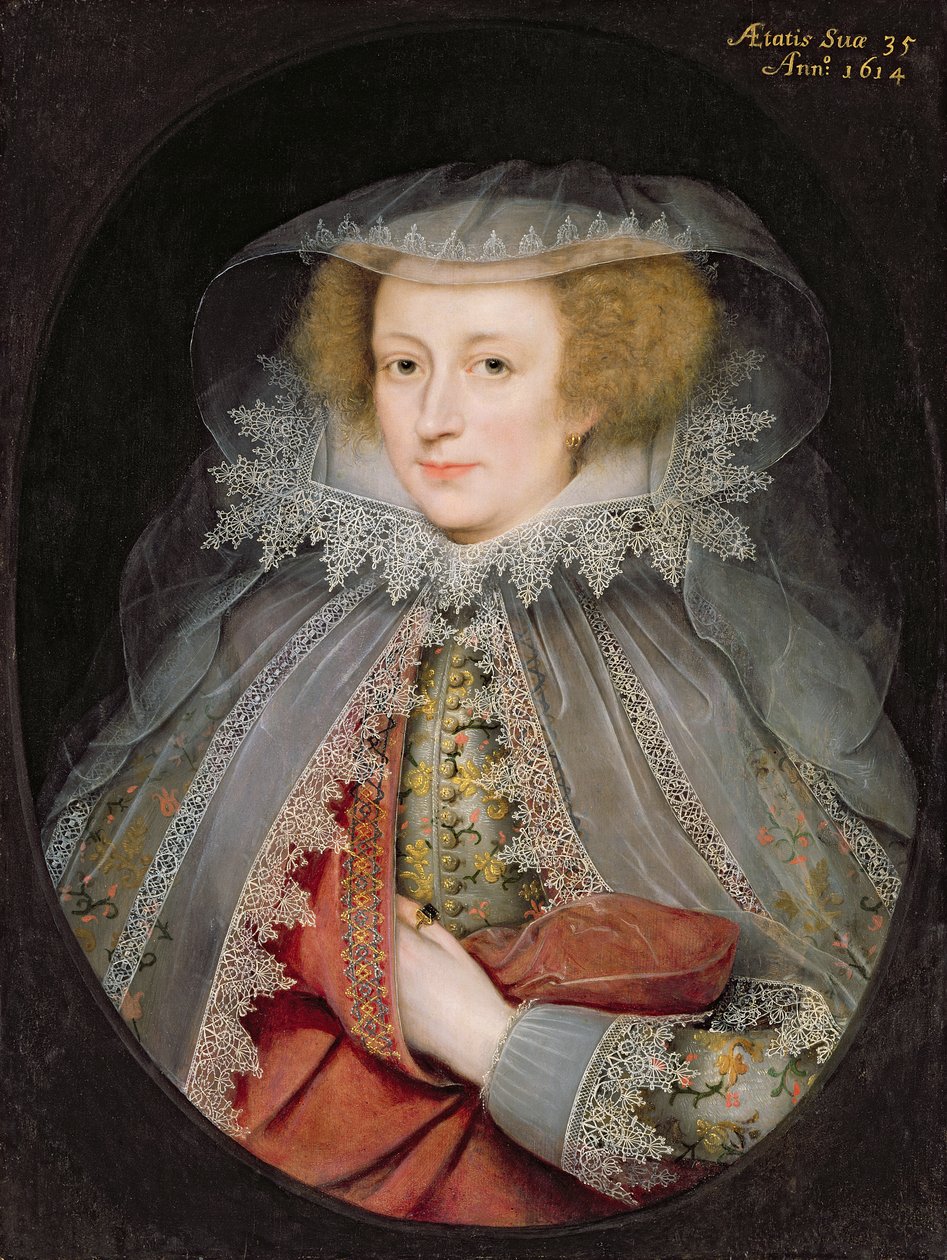 Catherine Killigrew, Lady Jermyn, 1614 - Marcus Gheeraerts