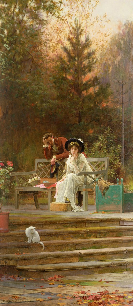 Un attachement antérieur, 1882 - Marcus Stone