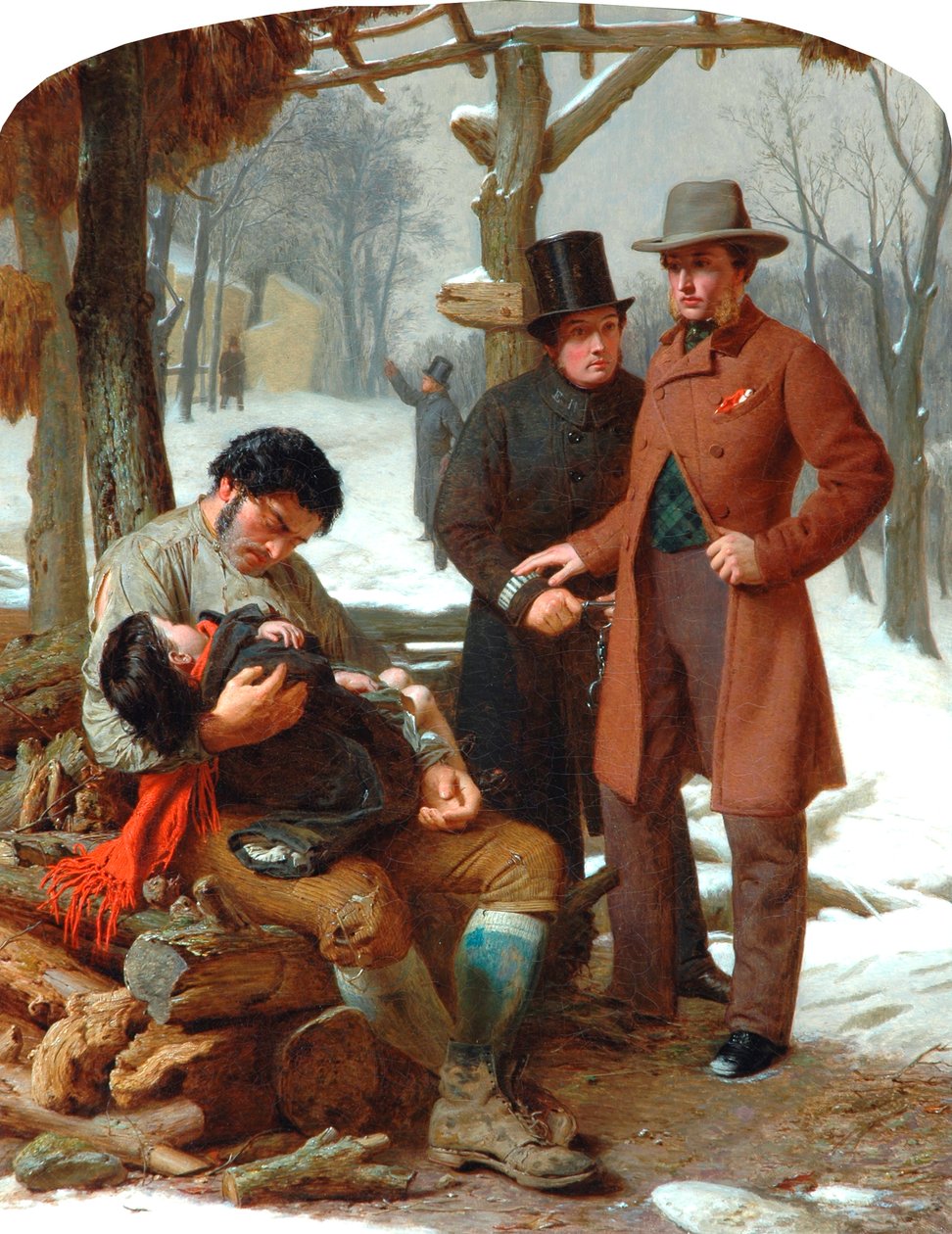 Plaidoyer silencieux, 1858 - Marcus Stone