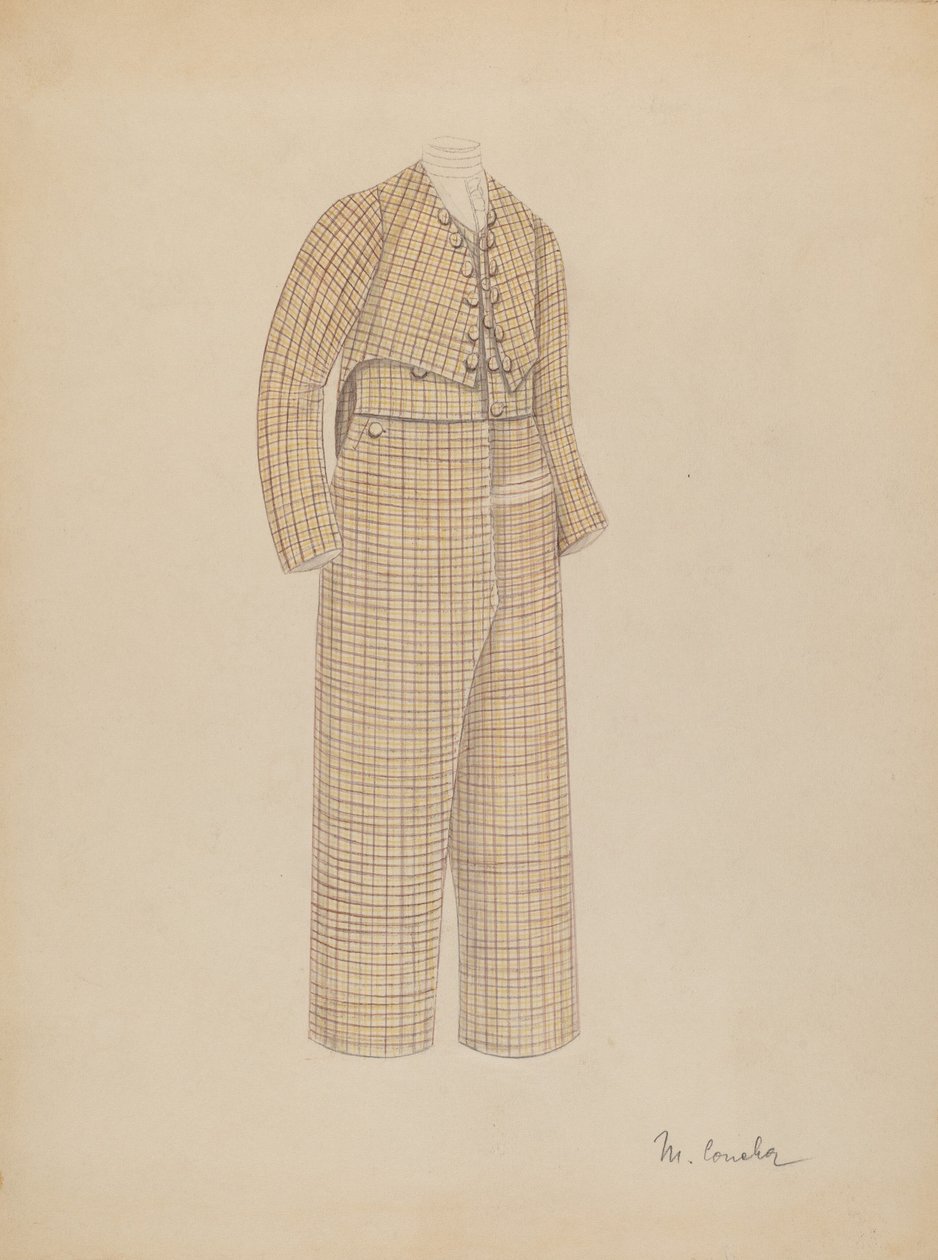 Costume de garçon - Margaret Concha