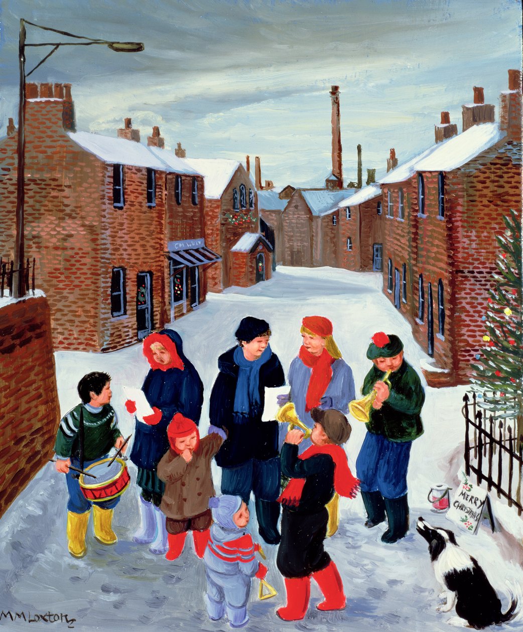 Chanteurs de Noël - Margaret Loxton