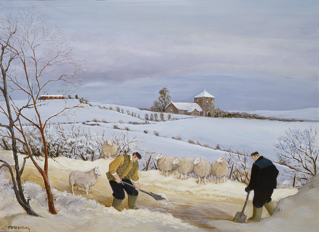 Déblayer la neige - Margaret Loxton