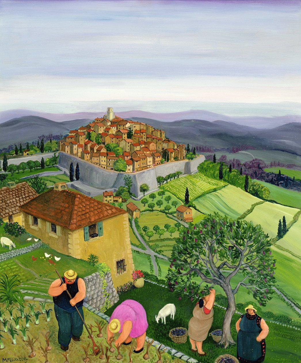 Saint-Paul-de-Vence - Margaret Loxton