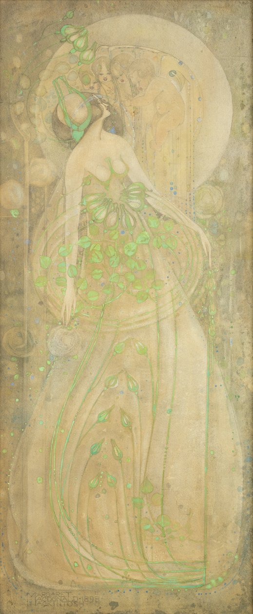Roses de juin - Margaret MacDonald Mackintosh