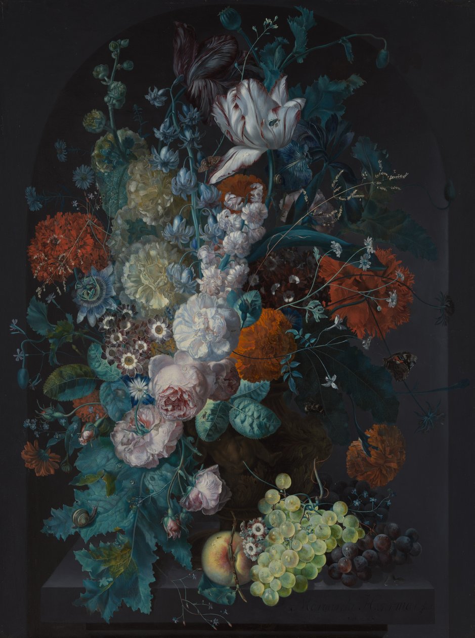 Un vase de fleurs - Margareta Haverman
