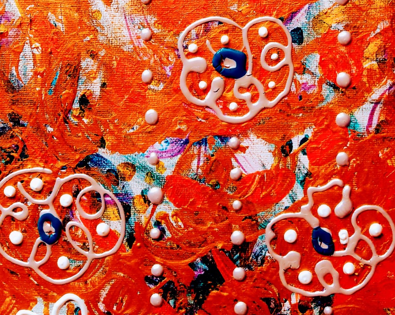 Die Harmonie auf dem Blumenfeld. - Margareta Uliarte