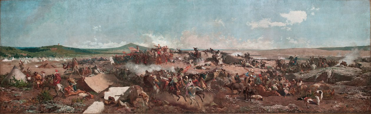 La bataille de Tétouan - Marià Fortuny
