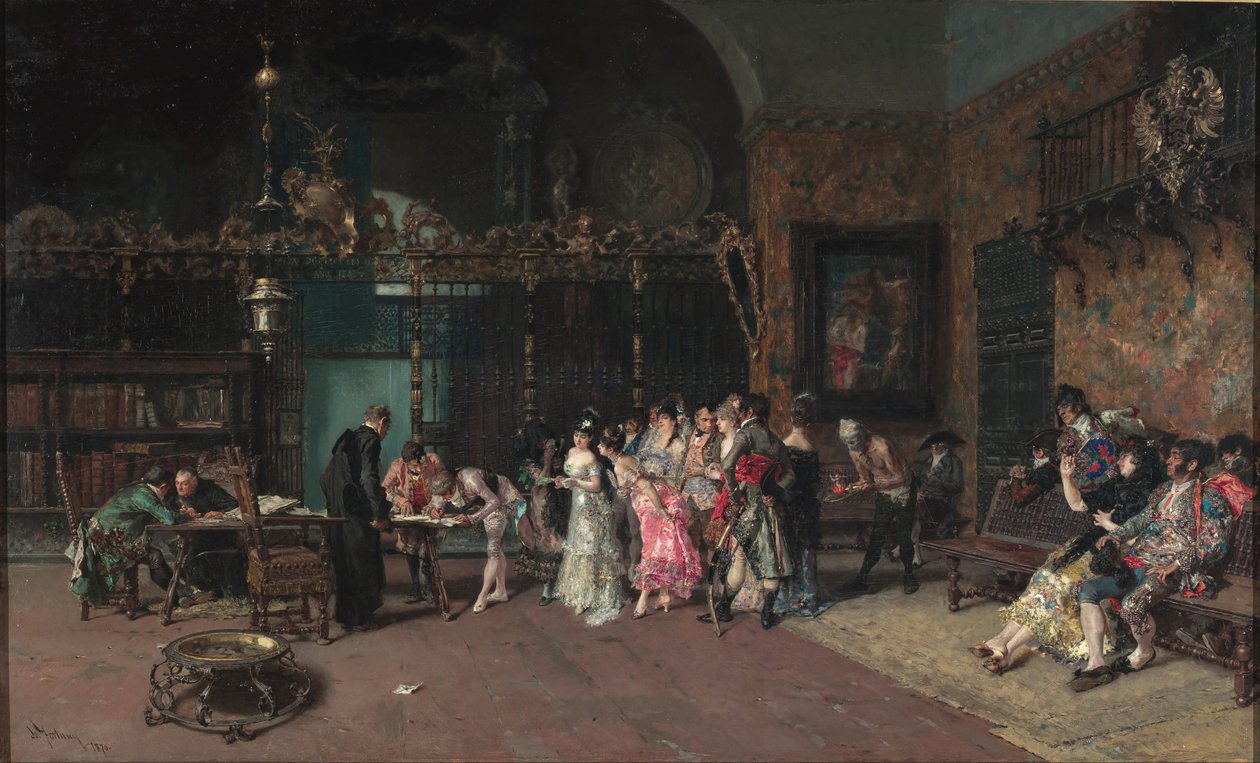 Le mariage espagnol - Marià Fortuny