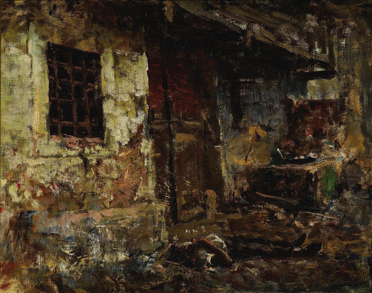 Un corps dans la rue - Marià Fortuny Marsal
