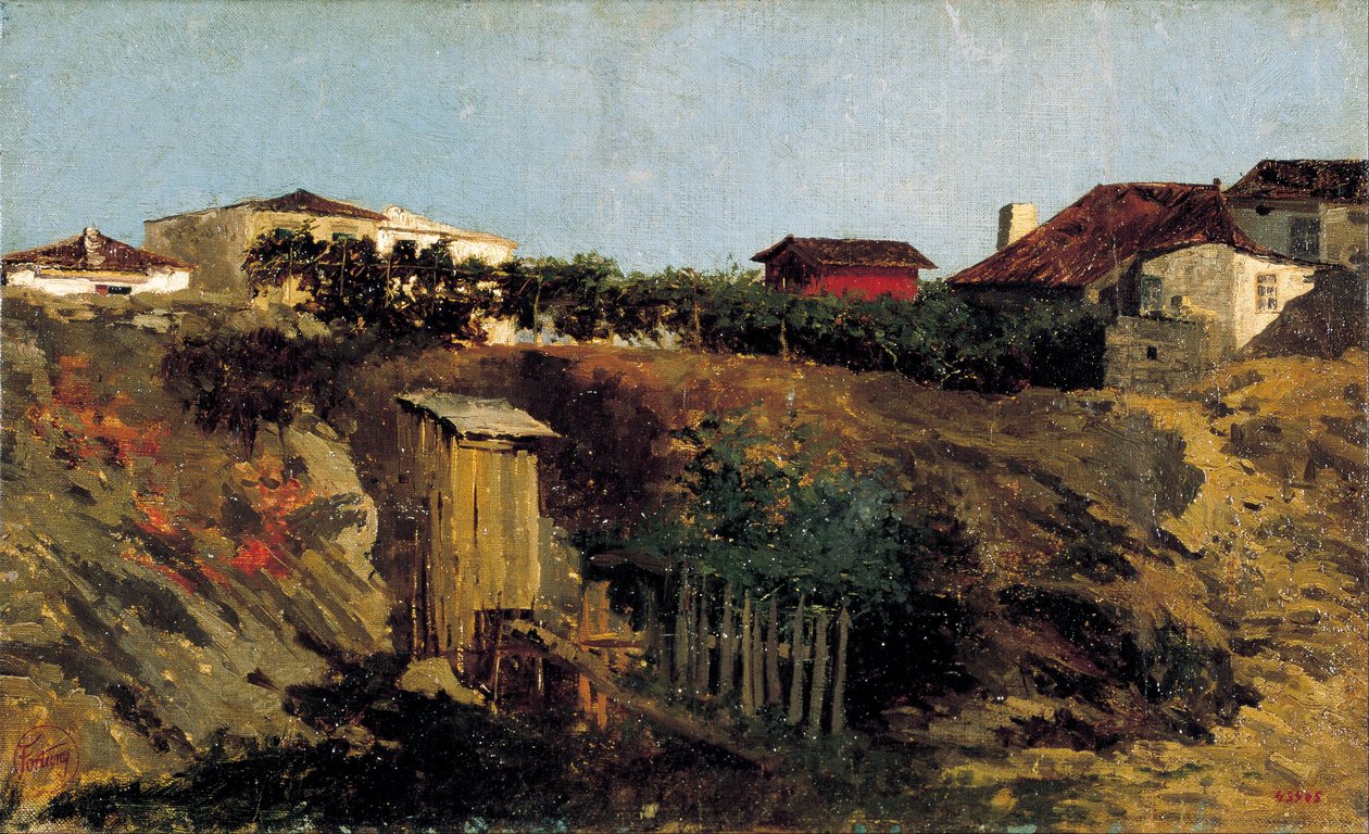 Paysage de Portici - Marià Fortuny Marsal