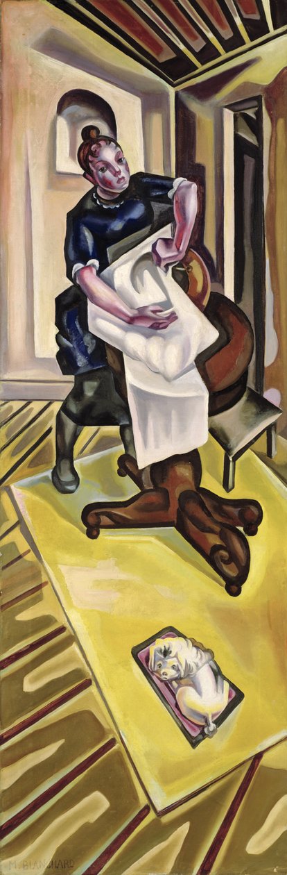 Le lavage - Maria Blanchard