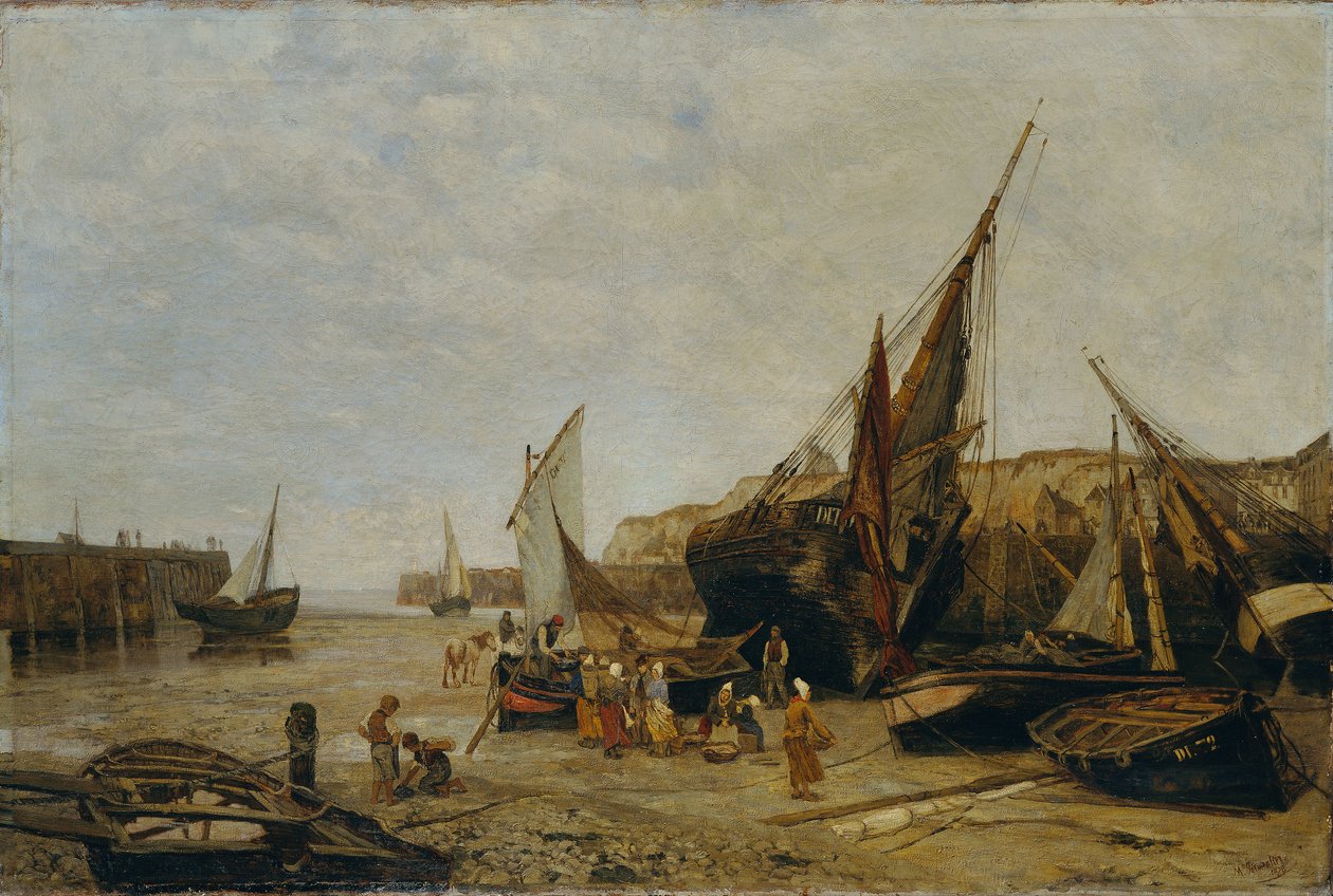 Le port de Dieppe - Maria von Parmentier