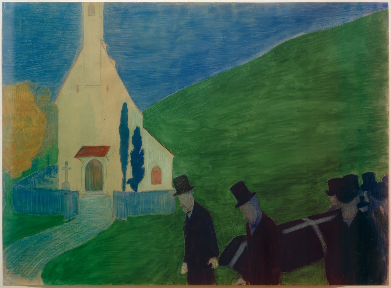 Enterrement - Marianne von Werefkin