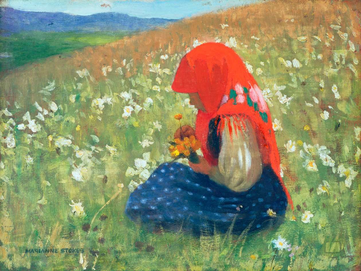 Fille des Tatras, vers 1905-07 - Marianne Stokes