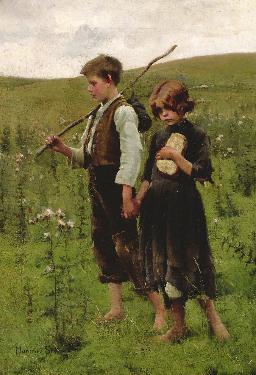 Sans-abri, 1885 - Marianne Stokes