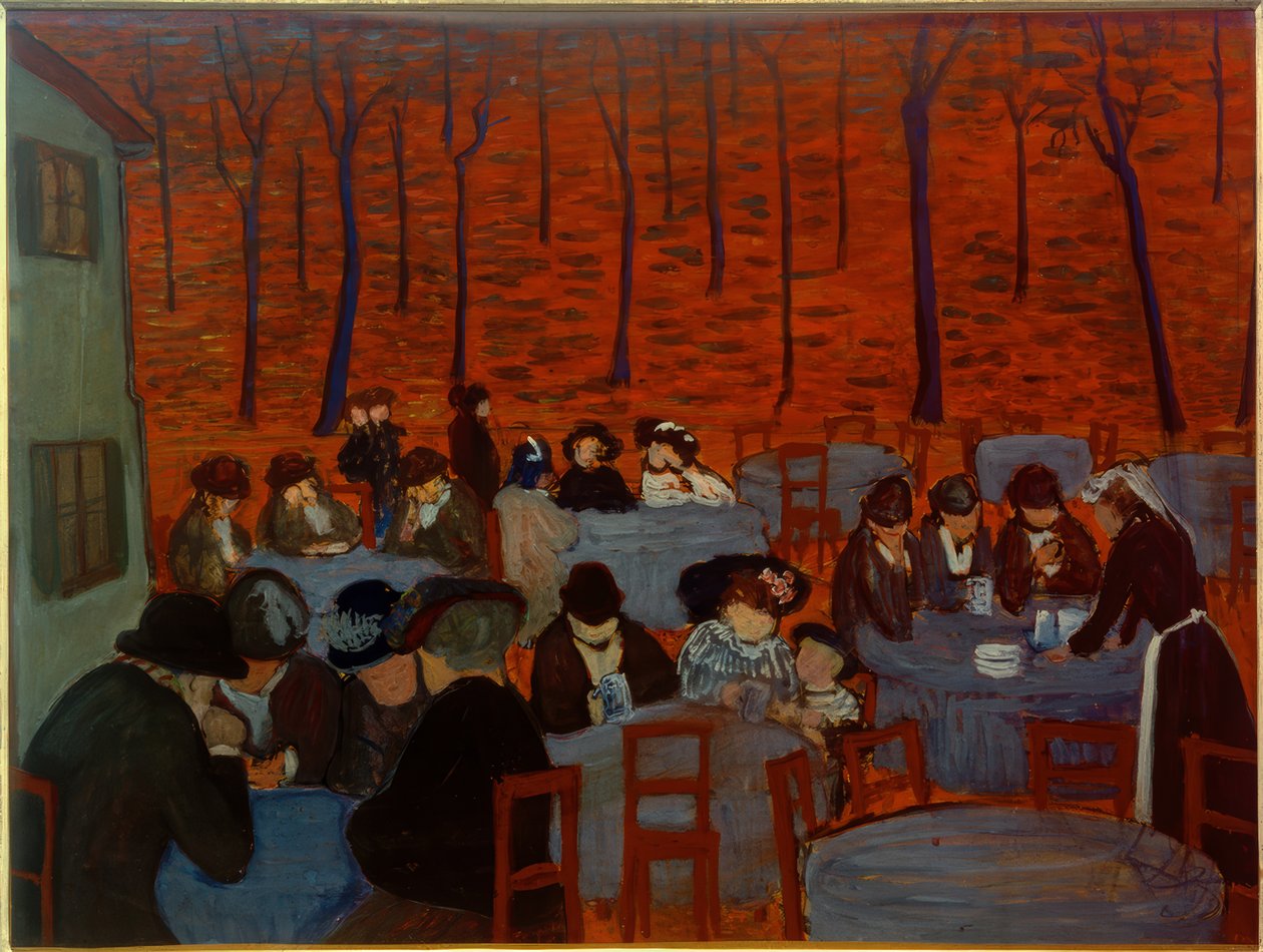 Jardin à bière - Marianne von Werefkin