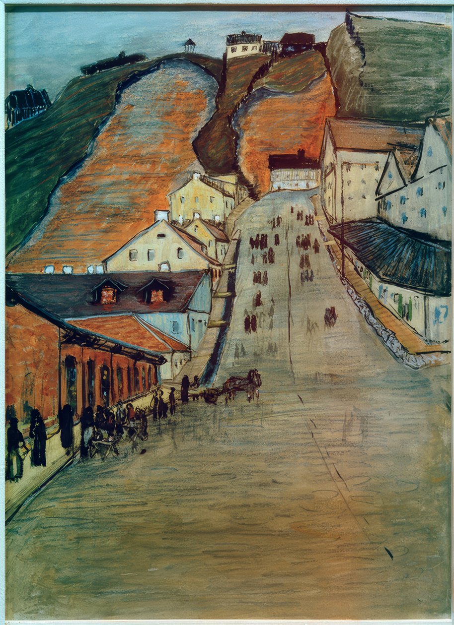 La montagne verte - Marianne von Werefkin