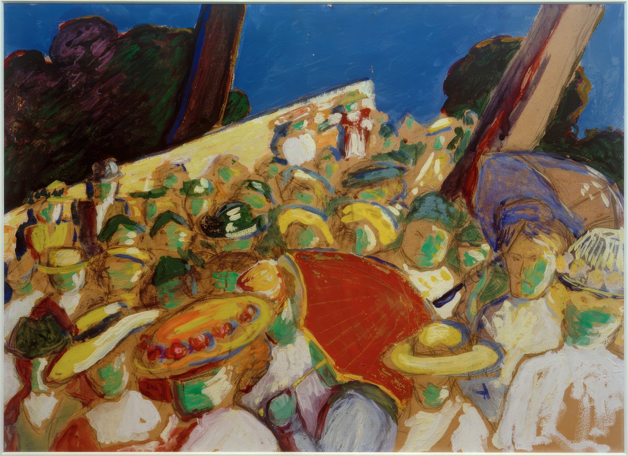 La foule - Marianne von Werefkin