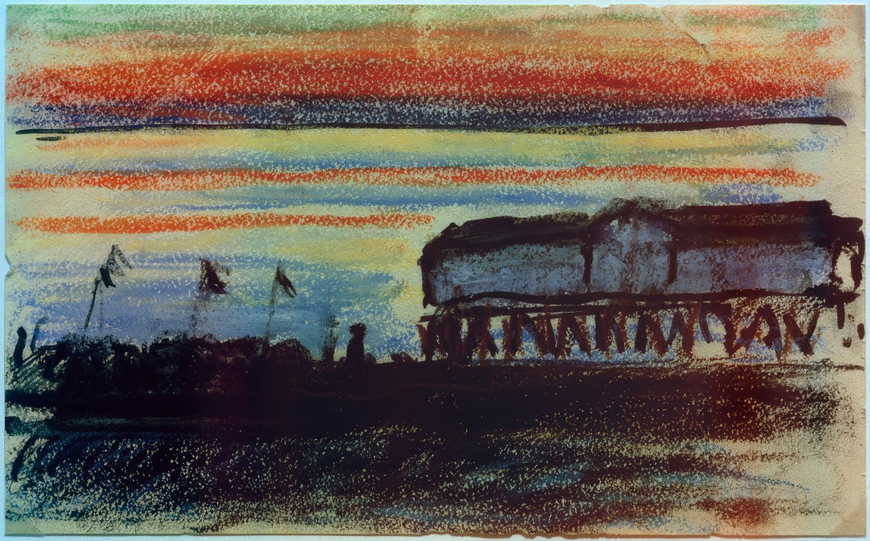 Bain familial à Zingst - Marianne von Werefkin