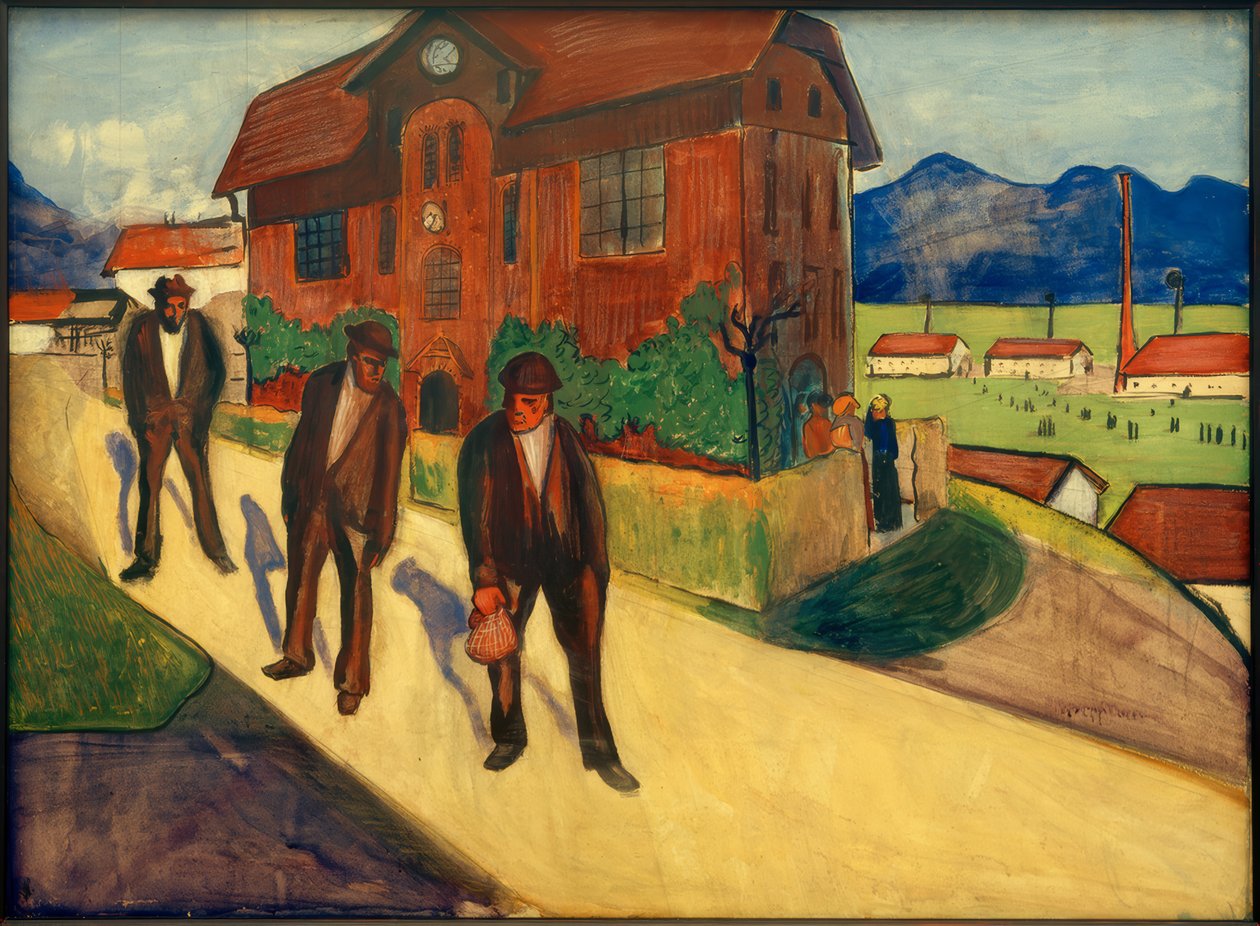 Fin de journée (1909) - Marianne von Werefkin