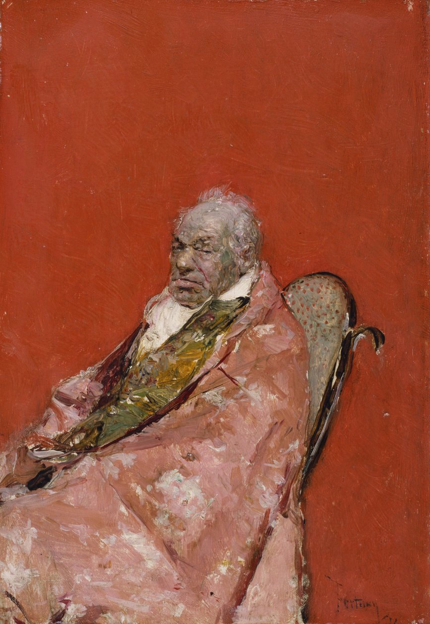 Un ecclésiastique, vers 1874 - Mariano José María Bernardo Fortuny y Carbó