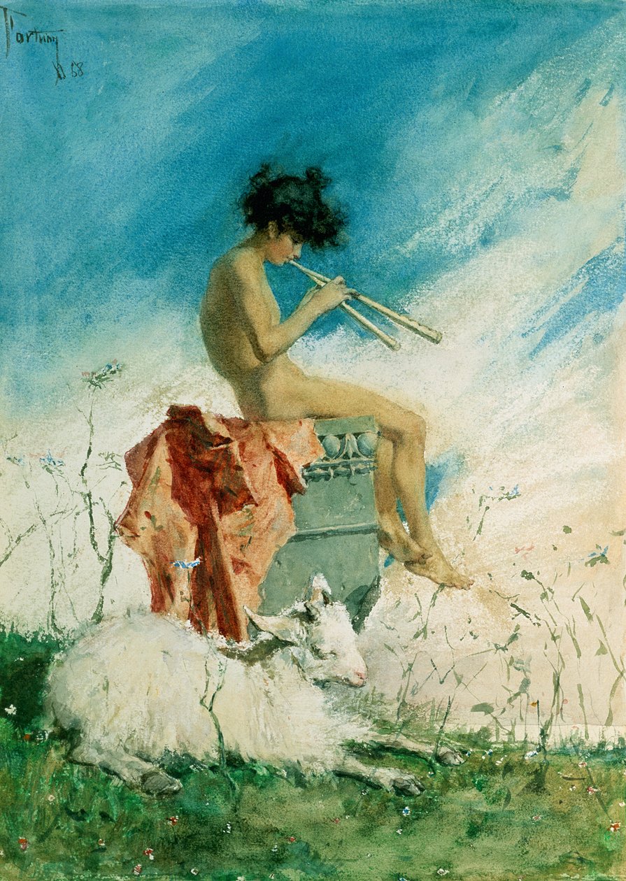 Idylle, 1868 - Mariano José María Bernardo Fortuny y Carbó