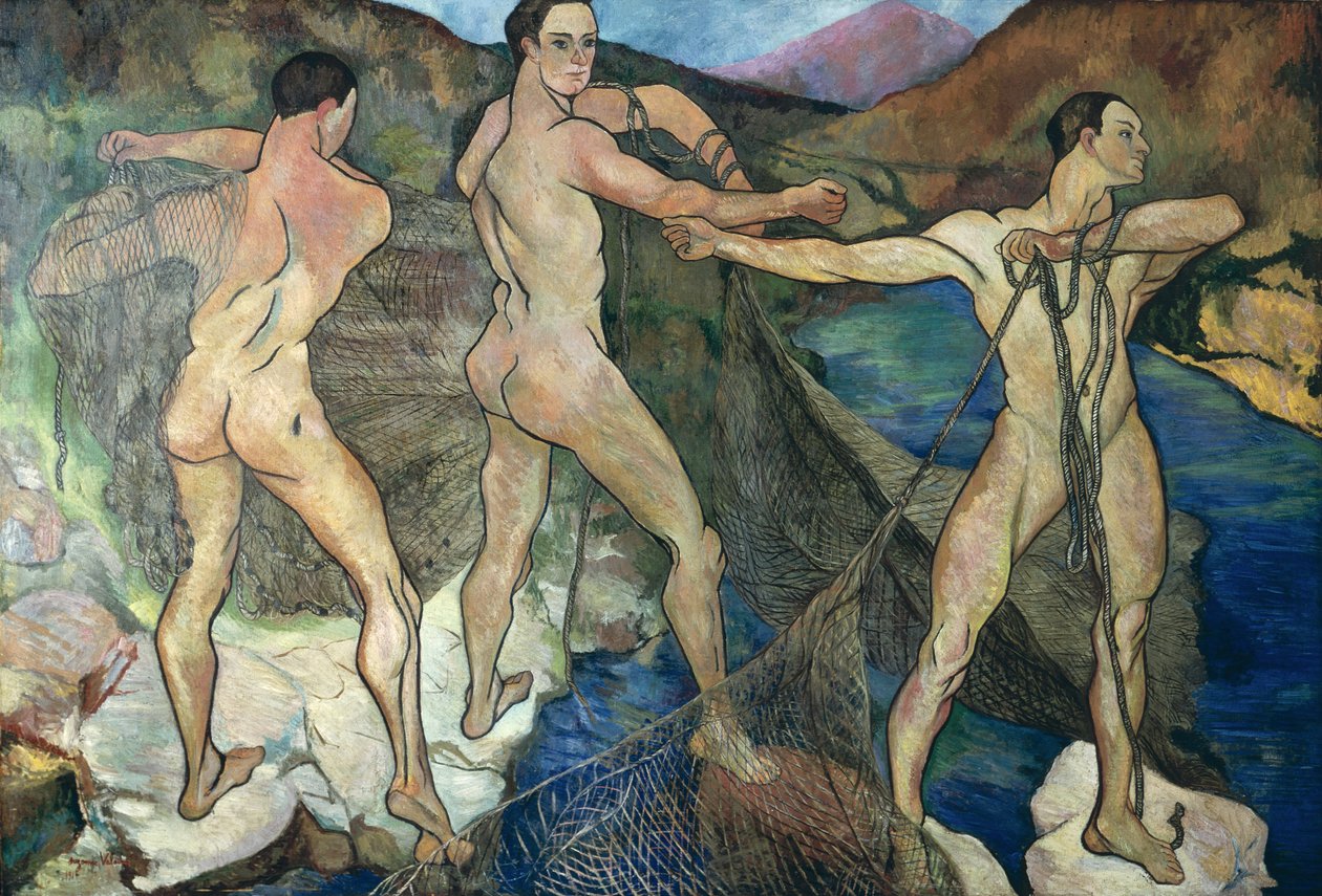 Lancer le Filet, 1914 - Marie Clementine (Suzanne) Valadon