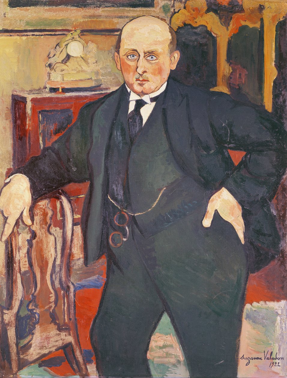 Portrait de Monsieur Mori, 1922 - Marie Clementine (Suzanne) Valadon