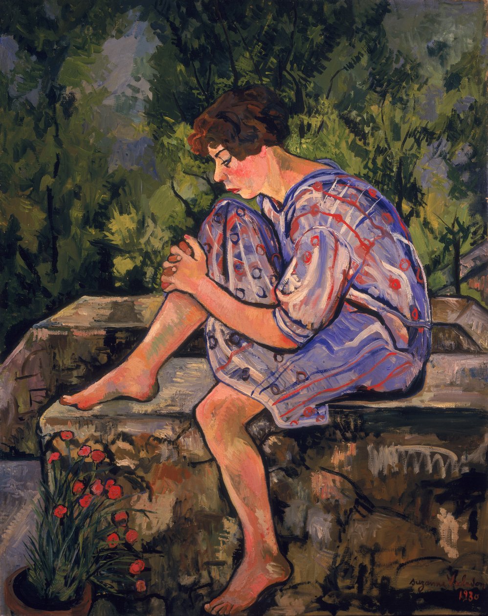 Jeune femme assise, 1930 - Marie Clementine (Suzanne) Valadon