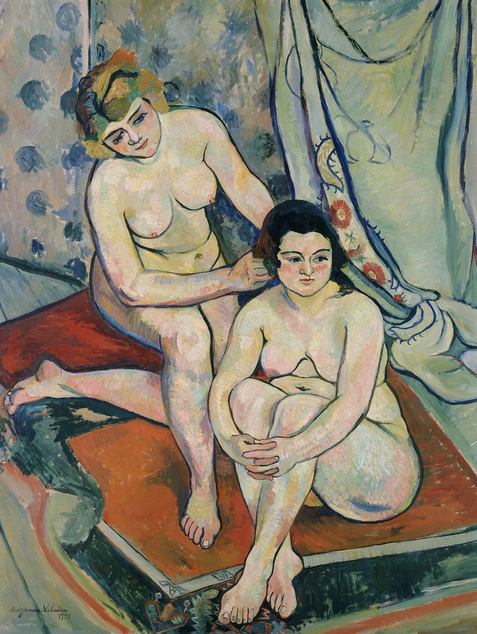 Les deux baigneuses, 1923 - Marie Clementine (Suzanne) Valadon