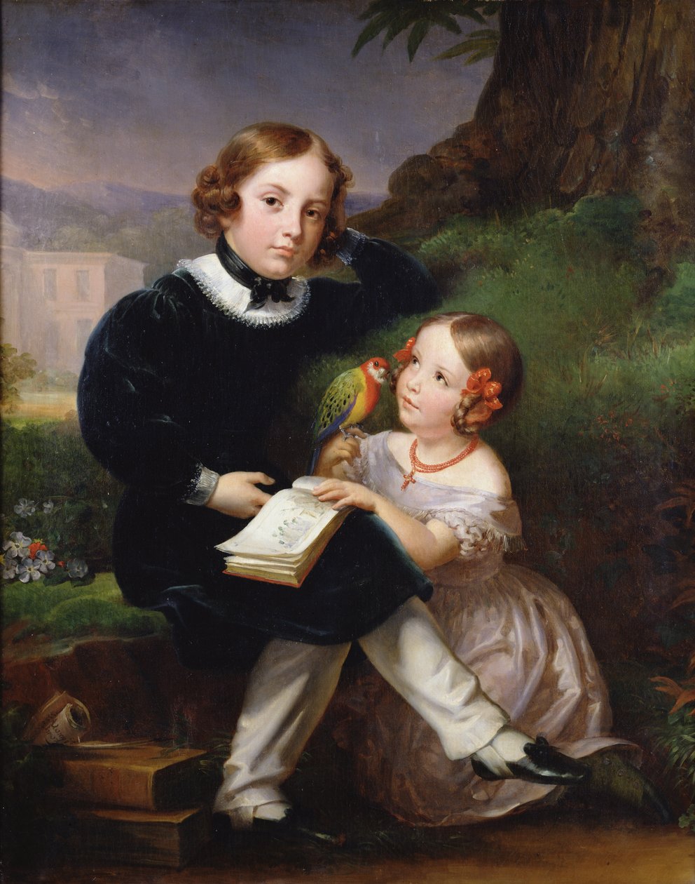 Portrait des enfants de Pierre-Jean David d