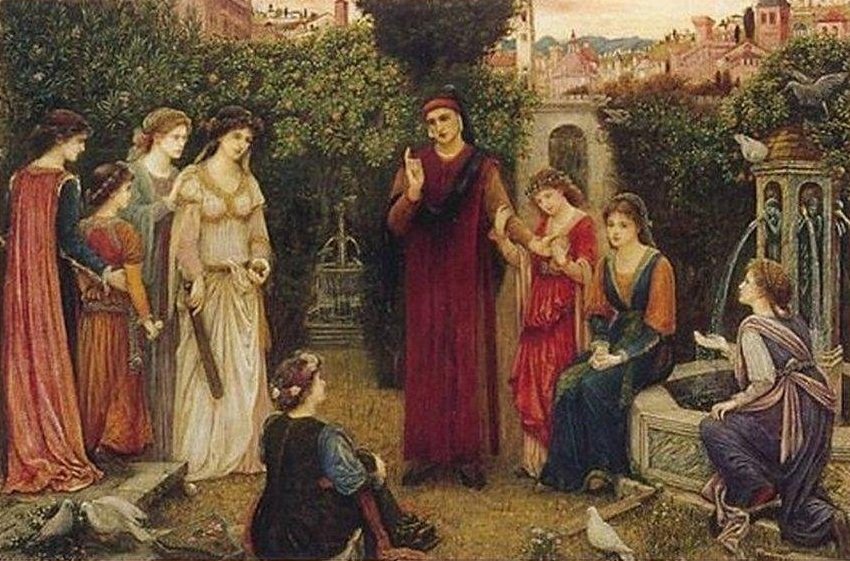 Dante à Vérone - Marie Spartali Stillman