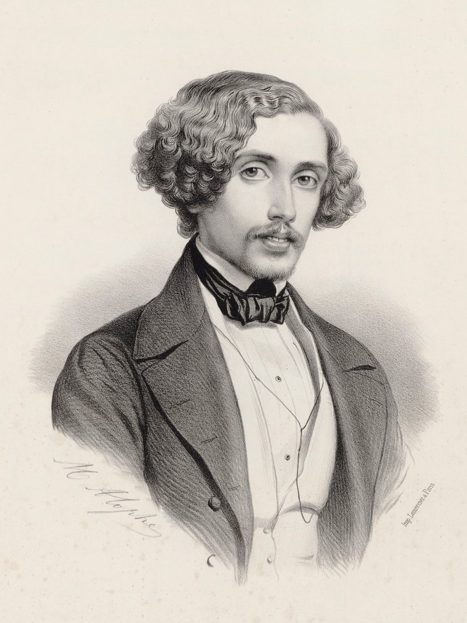 Julius Schulhoff par Alophe - Marie Alexandre Alophe