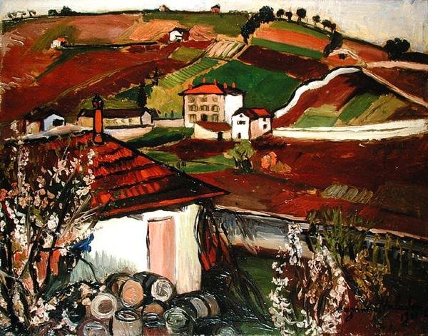 Maisons à la campagne - Marie Clementine Valadon