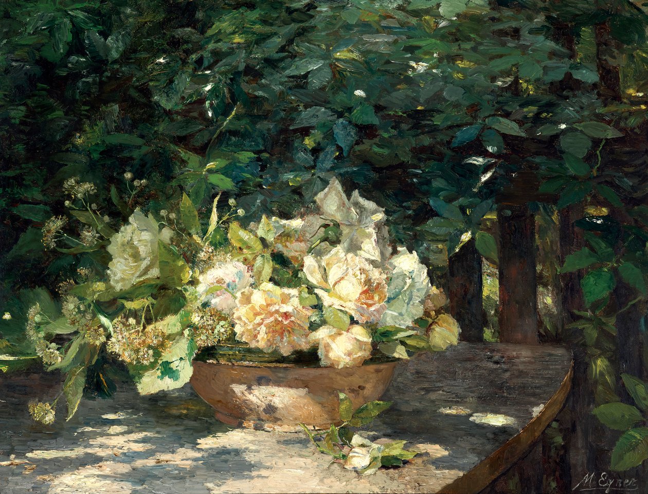 Dans la tonnelle - Marie Egner