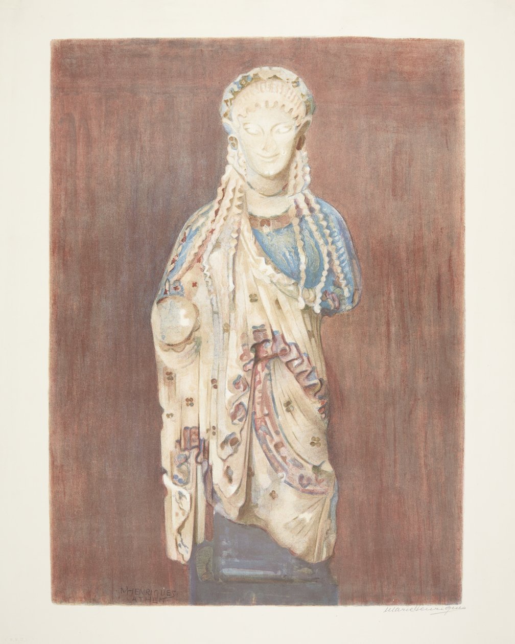 Kore grec archaïque (Athènes) - Marie Henriques