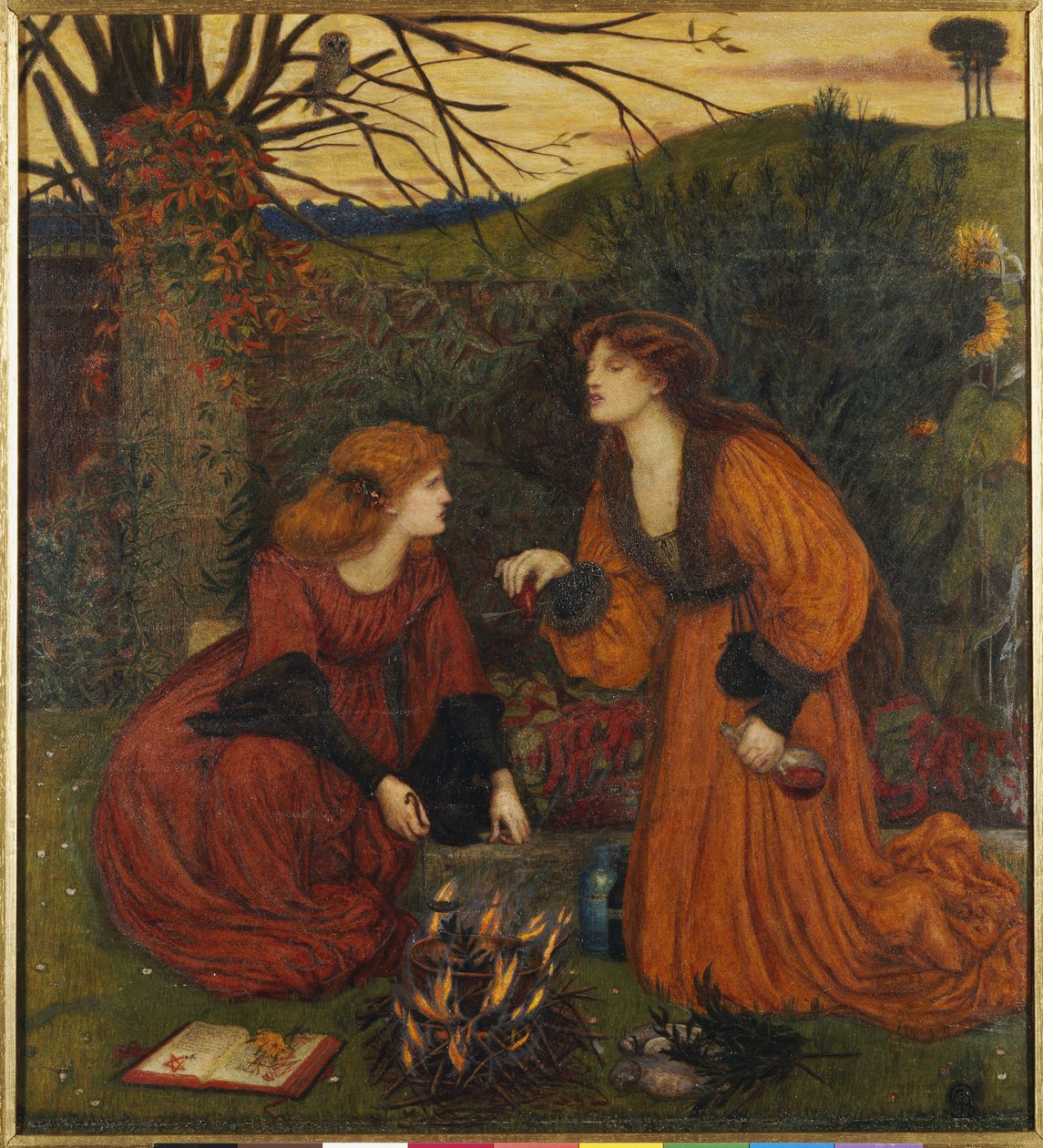 Pharmakeutria - Marie Spartali Stillman