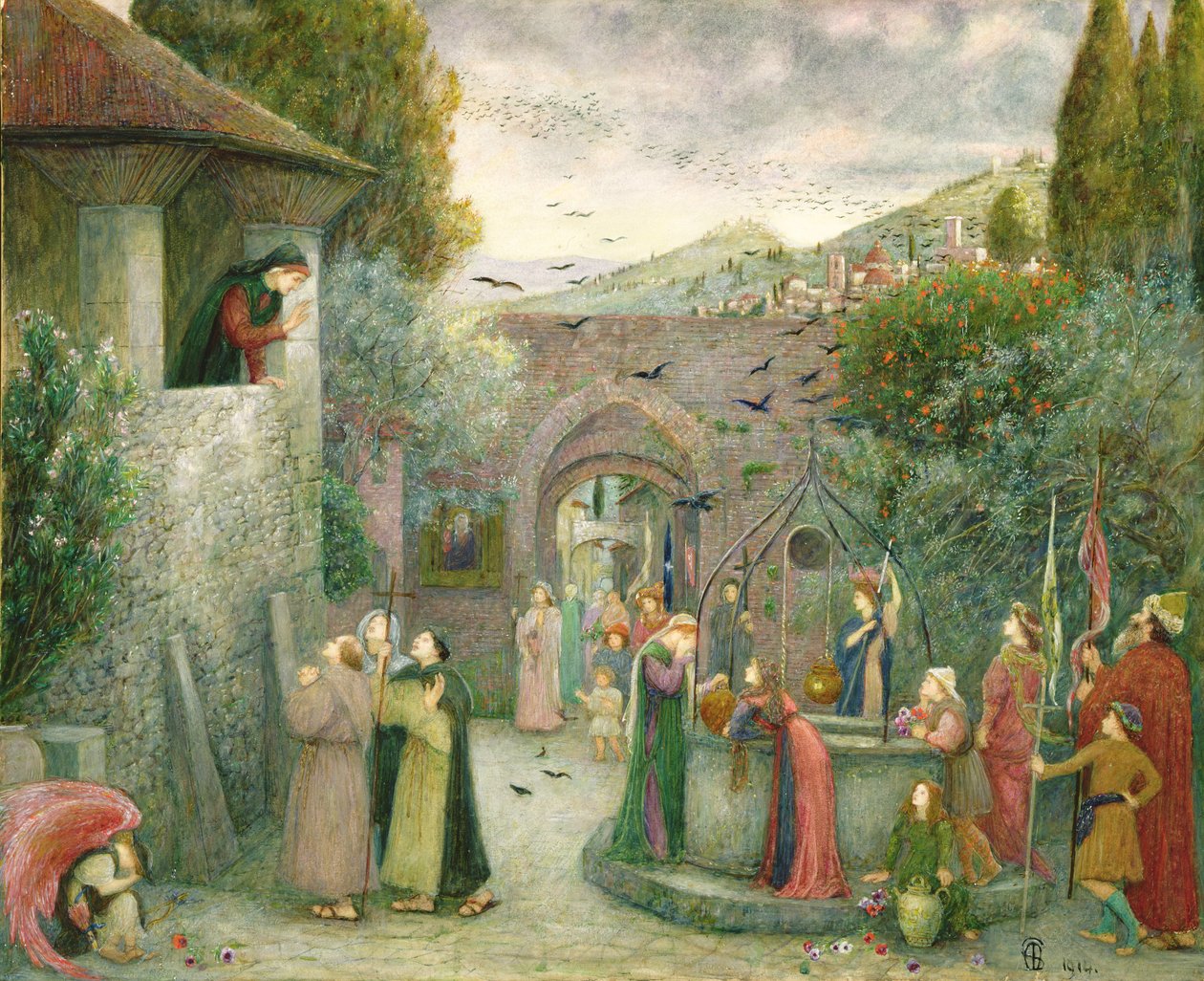 Le Peuple Pèlerin - Marie Spartali Stillman