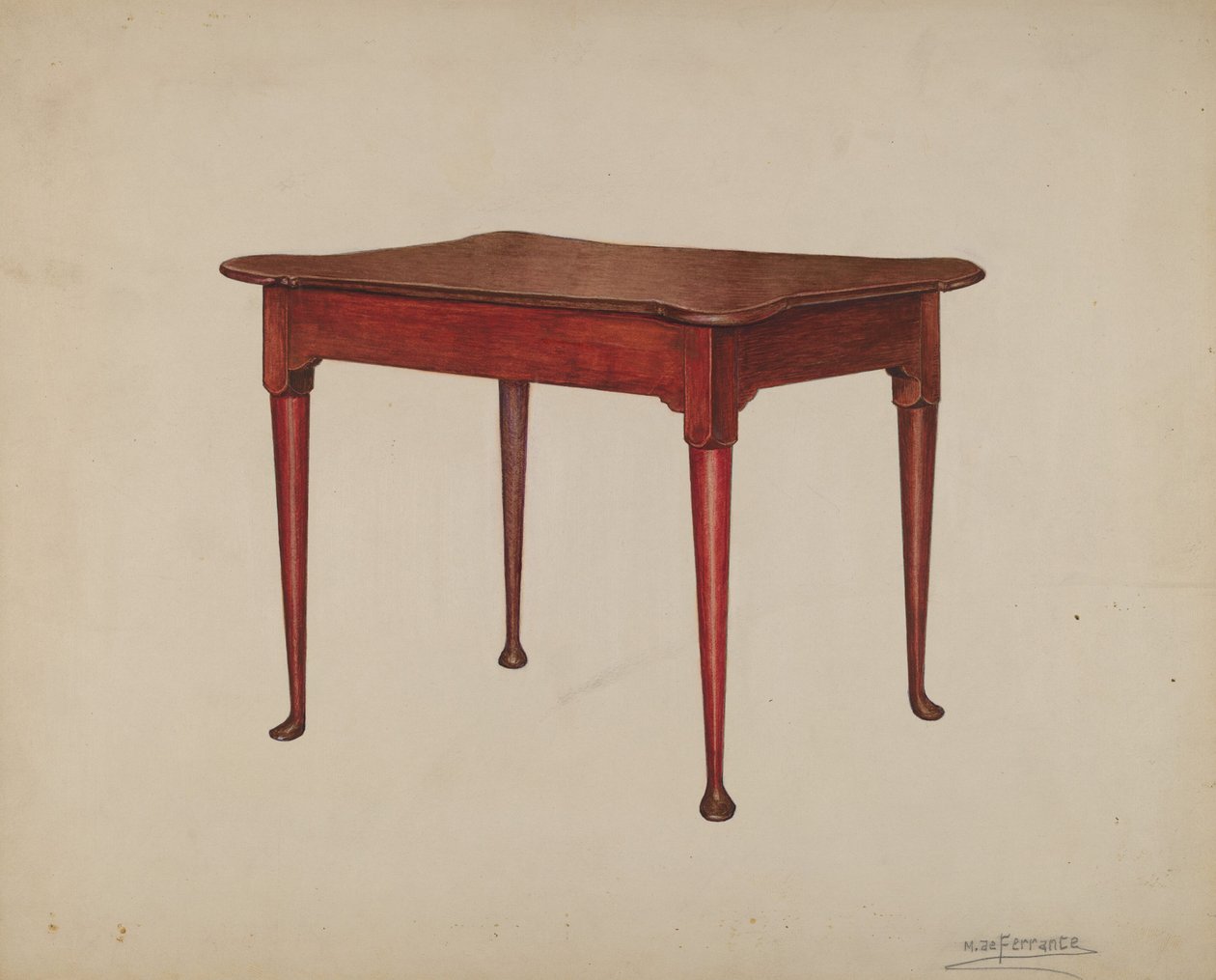 Table de jeu - Mario De Ferrante