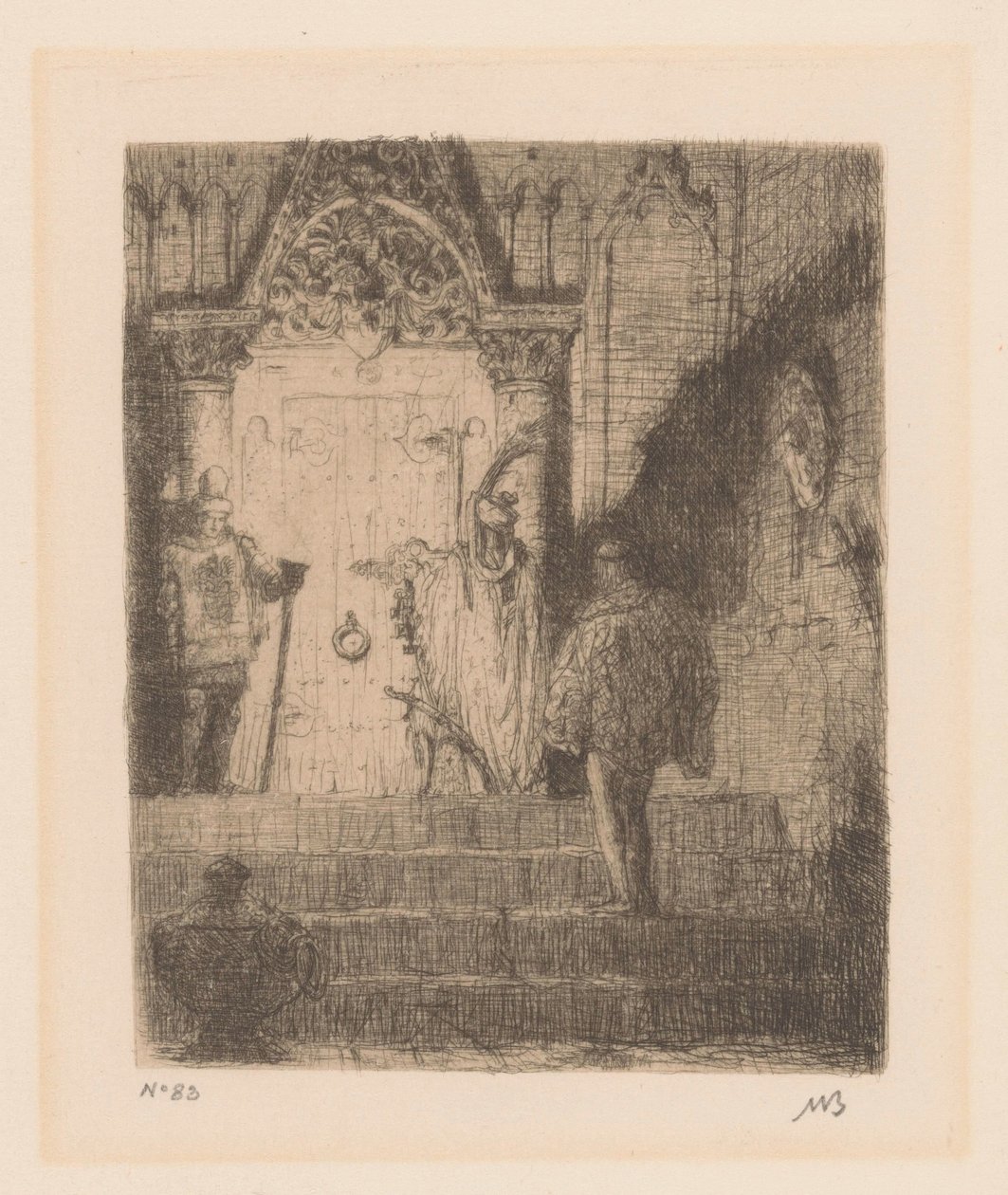 Porte magique - Marius Bauer (signed by artist)