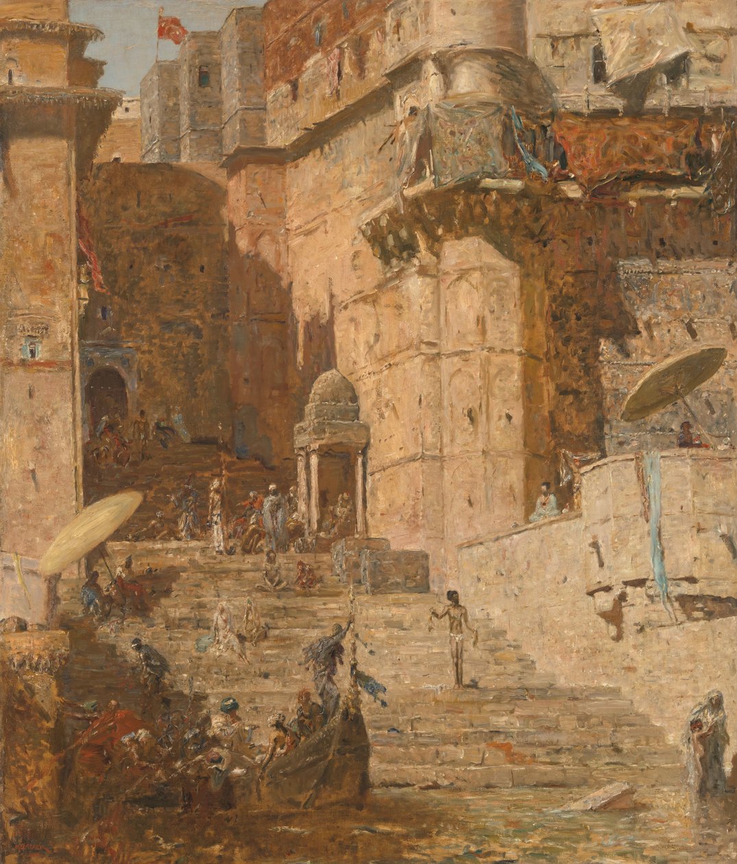 Bénarès, 1913 - Marius Bauer
