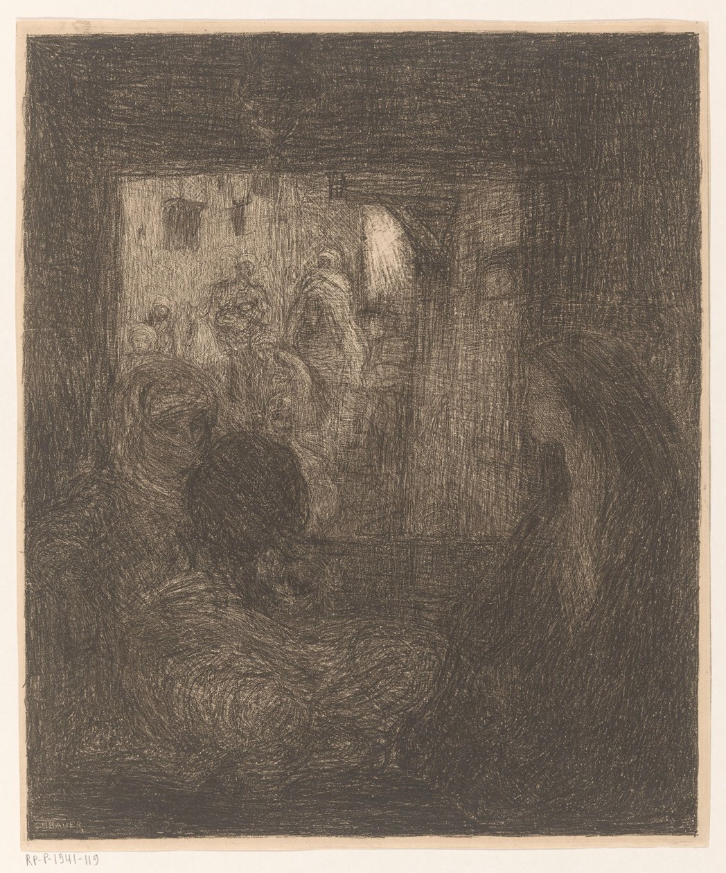 Deux femmes voilées - Marius Bauer