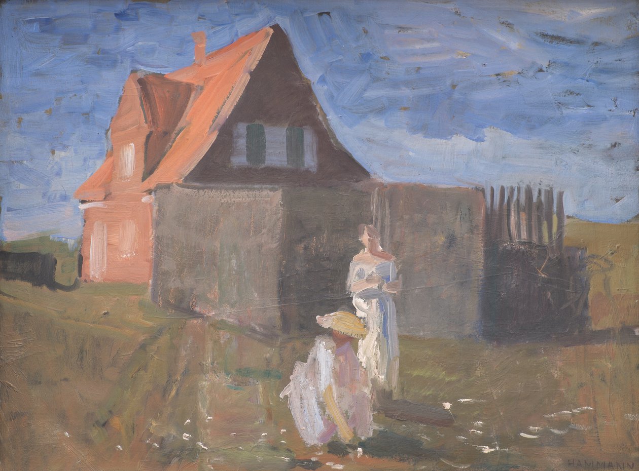 Conversation du soir - Marius Hammann