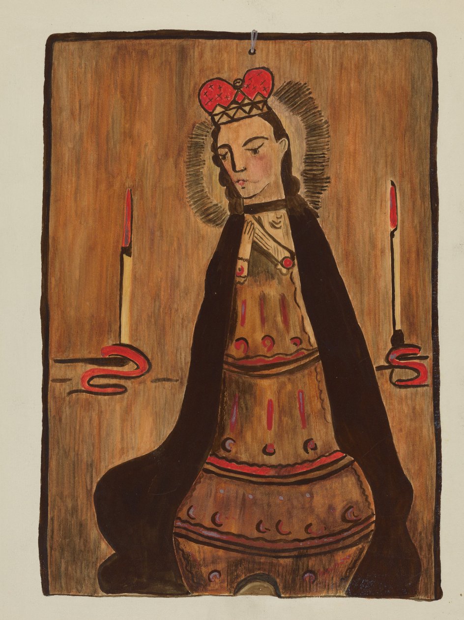 Retable, vers 1937 - Marjery Parish