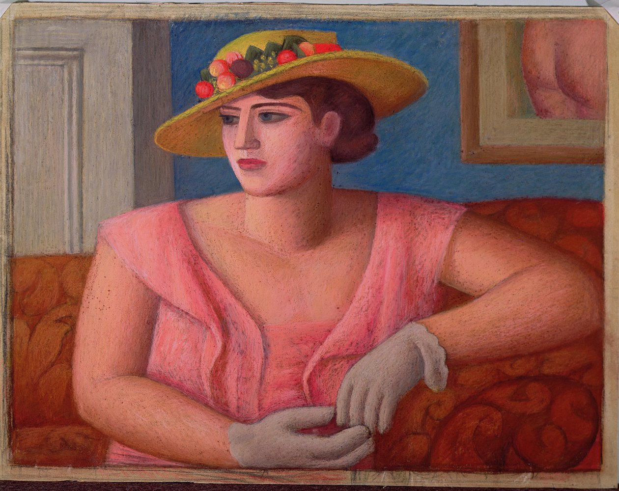 Portrait de Marjorie Gertler, 1933 - Mark Gertler