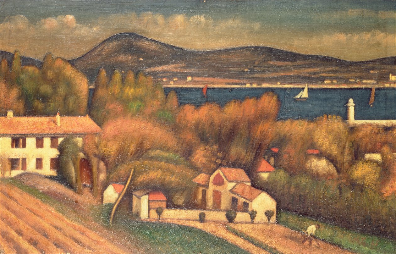 Saint-Tropez, 1925 - Mark Gertler